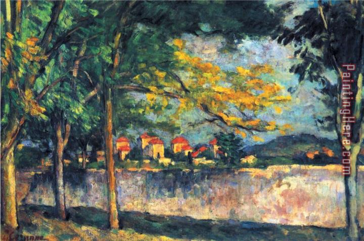 Paul Cezanne Into The Street